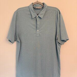 Travis Mathew Light Blue Polo Shirt
